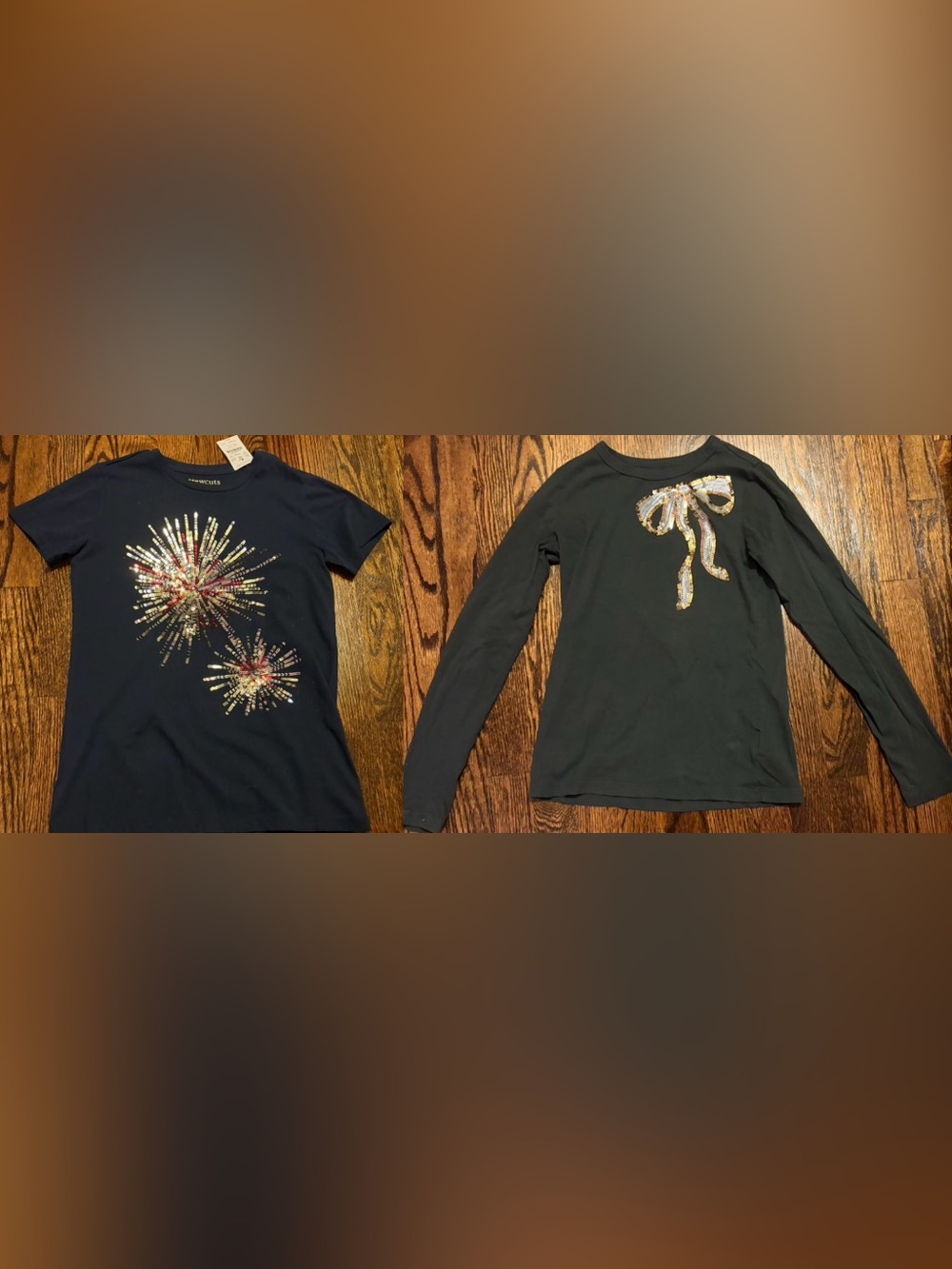GIRLS CLOTHING BUNDLE—2 CREWCUT TOPS